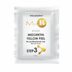 MEZO RETIN YELLOW RETINOL PEEL LIGHT 10% 5*10 ml / ЖЕЛТЫЙ РЕТИНОЛОВЫЙ ПИЛИНГ 1 уп step 3