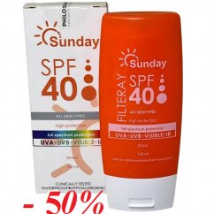 PHILOSOPHY SUNDAY FILTERAY СОЛНЦЕЗАЩИТНЫЙ КРЕМ С СПФ 40 100 ml