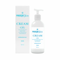 ОХЛАЖДАЮЩИЙ КРЕМ ДЛЯ НАРУЖНОГО ПРИМЕНЕНИЯ ПЕРЕД ПРОЦЕДУРАМИ ДЛЯ СМЯГЧЕНИЯ БОЛЕВЫХ ОЩУЩЕНИЙ FREEZE SKIN 500 МЛ