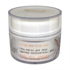 Гель-маска для лица (филлер-заполнитель) ДМАЭ Based MILK CHOKOLATe ACTIVE CAFFEINE & DMAE