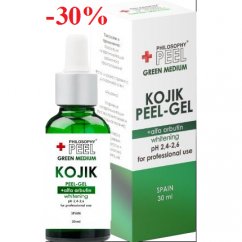 Philosophy Kojic Peel+Alfa Arbutin Whitening (Коевый пилинг с Альфа Арбутином Отбеливающий), 30 мл