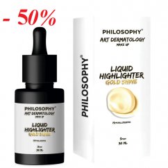 Жидкий крем- хайлайтер – Голд шайн «Золотое сияние»