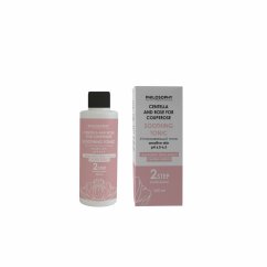 PHILOSOPHY CENTELLA AND ROSE FOR COUPEROSE SOOTHING TONIC SENSITIVE SKIN PROFESSIONAL/ УСПОКАИВАЮЩИЙ ТОНИК ДЛЯ ЧУВСТВИТЕЛЬНОЙ КОЖИ, 250 мл step 2