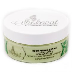 Крем-пудинг для ног МОХИТО против мозолей, потливости, варикоза и «сосудистых звездочек»