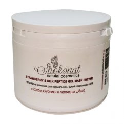  Гель-маска энзимная для нормальной, сухой кожи лица STRAWBERRY & SILK PEPTIDE