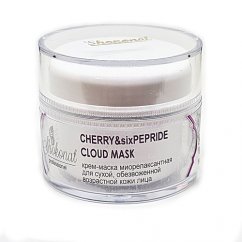 Крем-маска миорелаксантная CHERRY&sixPEPRIDE CLOUD MASK для сухой обезвоженной возрастной кожи лица