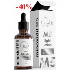 Лосьон против выпадения волос М5 с кофеином и пептидами
