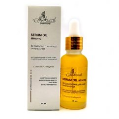 Oil-сыворотка для лица питательная для нормальной, сухой кожи, с маслом конопли и миндаля Cannabis+Collagene