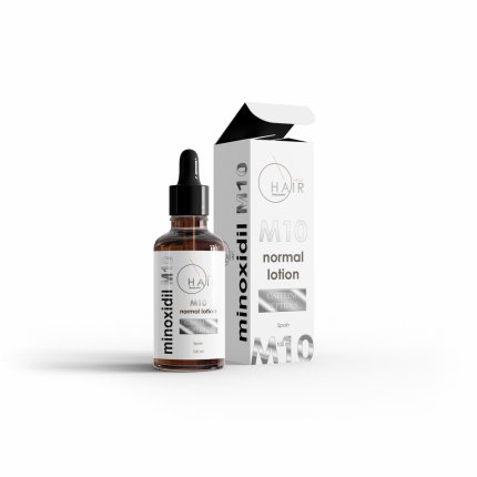 M10 Normal Lotion With Caffeine & Peptide, Лосьон с миноксидилом и пептидами для профилактики выпадения и восстановления волос Normal M10% 100 мл