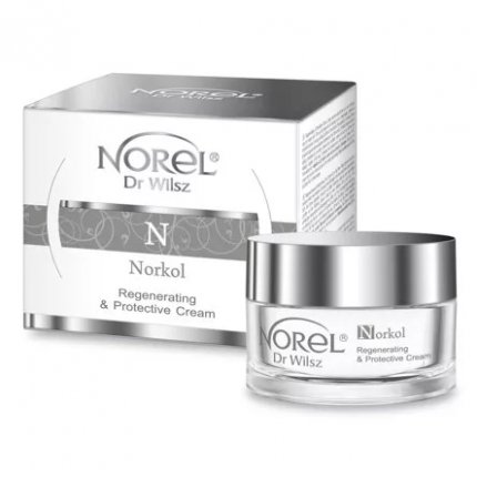 Антивозрастной, восстанавливающий, защитный крем для сухой кожи /Norkol - Regenerating & protective cream, 50 мл