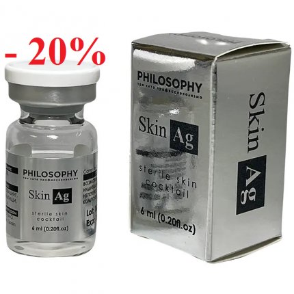 Philosophy Skin AG Sterile Skin Cocktail (Себорегулирующий коктейль с наночастицами серебра), 6 мл