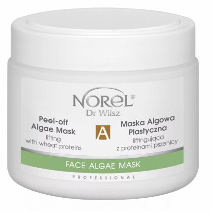 Восстанавливающая лифтинговая альгинатная маска с протеинами пшеницы для чувствительной кожи /Peel-off algae mask lifting with wheat protein, 250 гр