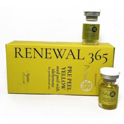 SALE 30% Двухфазный желтый пилинг с идебеноном и маслом персиковой косточки Renewal 365 Philosophy 2*7 мл