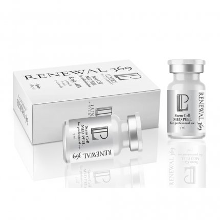 SALE 30% RENEWAL 369+HA STEM CELL PEEL / ПИЛИНГ С АМИНОКИСЛОТАМИ, ГИАЛУРОНОВОЙ КИСЛОТОЙ, СТВОЛОВЫМИ КЛЕТКАМИ ВИНОГРАДА, ЯБЛОКА И ЦЕНТЕЛЛЫ АЗИАТСКОЙ