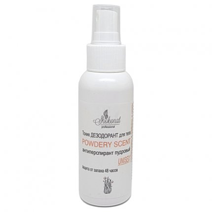 Тоник ДЕЗОДОРАНТ для тела POWDERY SCENT антиперспирант пудровый UNISEX(изображение 3)