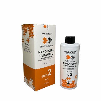 NANO TONIC + VITAMIN C PROFESSIONAL USE МИЦЕЛЛЯРНЫЙ НАНО ТОНИК+ВИТАМИН С 250 ml step 2(изображение 2)