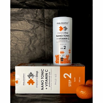 NANO TONIC + VITAMIN C PROFESSIONAL USE МИЦЕЛЛЯРНЫЙ НАНО ТОНИК+ВИТАМИН С 250 ml step 2(изображение 4)