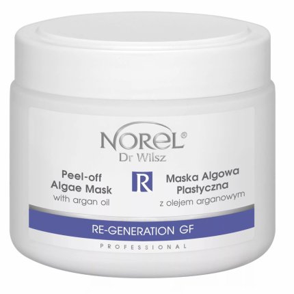 Питательная, регенерирующая альгинатная маска с аргановым маслом для сухой возрастной кожи / Peel-off Algae Mask with argan oil, 200 гр